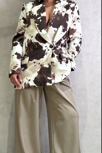 Cow blazer